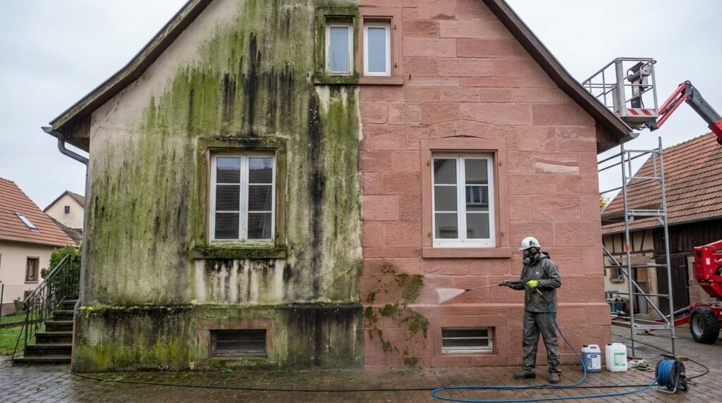 Prix nettoyage façade en Alsace : tarifs au m² et options disponibles